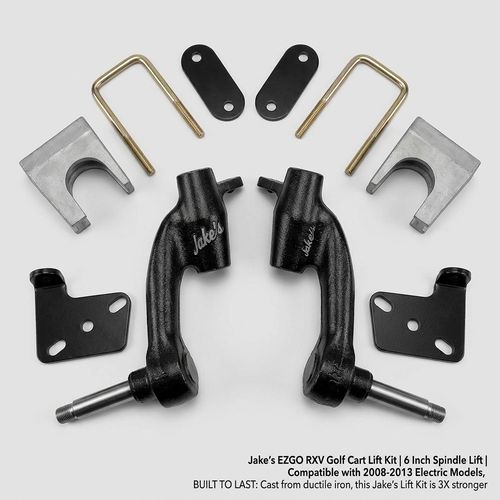 Jake's 6 Inch Spindle Lift Kit for EZGO RXV 2008-2013