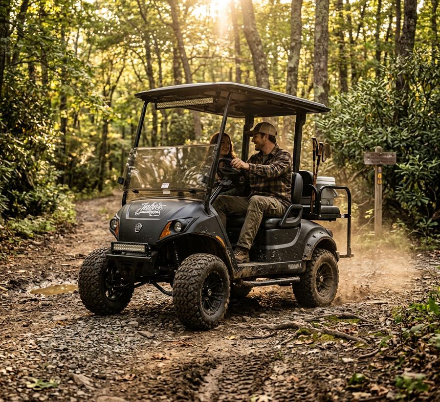 Jake's Yamaha G22 6-inch spindle lift installed